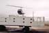 Helicopter landing on roof of bunkhouse